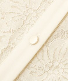 YECCA VECCA レース切替ジレワンピース