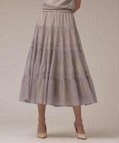 GRACE CONTINENTAL プリーツティアードスカート