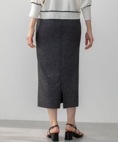 組曲 【Oggiコラボ】きらきらラメニットスカート