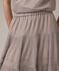 GRACE CONTINENTAL プリーツティアードスカート