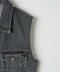 WEGO デニムショートベスト