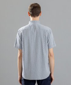 JOSEPH HOMME シガーカッタージャガード　ウイングカラー半袖シャツ