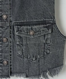 WEGO デニムショートベスト