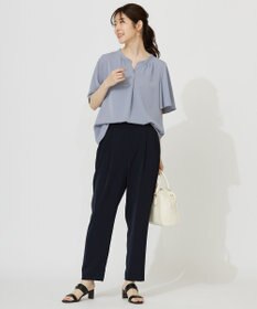 ANY SIS S 【接触冷感・吸水速乾・UVカット】サラキレイ テーパードパンツ