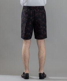 JOSEPH HOMME 新柄【洗える/ストレッチ/シワになりにくい】クールドッツストレッチ メキシカントプリント ショートパンツ/ BERMUDA