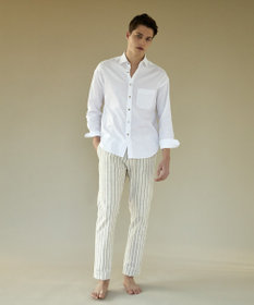 JOSEPH ABBOUD MOUNTAIN 【SPACE】OGワイドストライプ パンツ