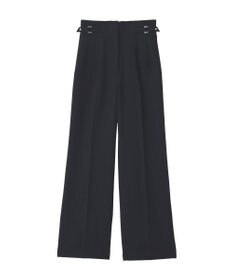 YECCA VECCA サイドベルテッドハイウエストパンツ