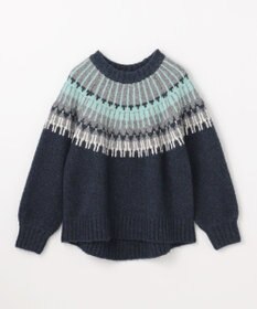 ANY ノルディックパターンニット