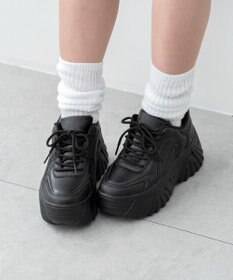 WEGO ボリュームレースアップスニーカー