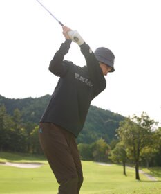 PW CIRCULUS 【吸水速乾 /  UV遮蔽率99.9% UVカット / ストレッチ】【MEN】アニマルグラフィックロングスリーブモックT  ゴルフ