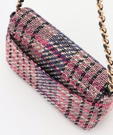 ANY SIS ツイードチェーン バッグ