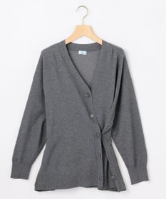 組曲 L 【加藤ローサさん着用 / 2WAY】スムースストレッチカシュクール カーディガン