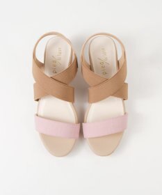 BONTRE 【pied du lapan/ピエドラパン】クロスベルトウエッジサンダル/50727ZI