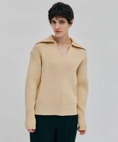 BEIGE， 【洗える】THURET / リブニット