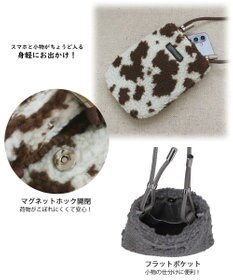 ROOTOTE 1336【スマホショルダー】LT.ベビールー.ボア-A