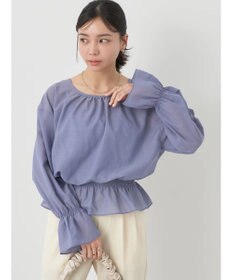 earth music&ecology シャーリングシアーブラウス