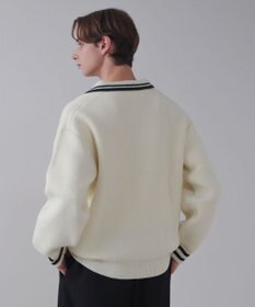 WEGO 【ユニセックス着用ITEM】ワンポイント刺繍ニットポロ