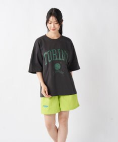 OP／FILA 【Kappa】ルーズフィット テニスグラフィックTシャツ