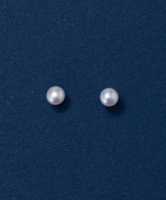 Phoebe 【K10】フォルムパールピアス/一粒パール/BOXつき
