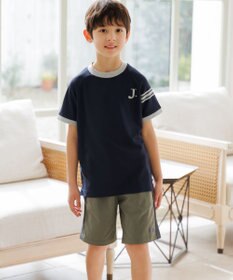 J.PRESS KIDS 【吸水速乾】【100-130cm】ポンチローマ ラグランＴシャツ