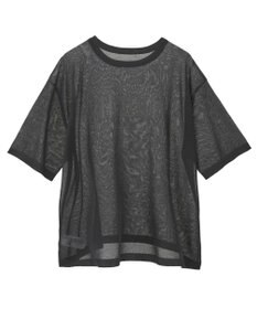 earth music&ecology 【接触冷感】ロゴ刺繍シアープルオーバ