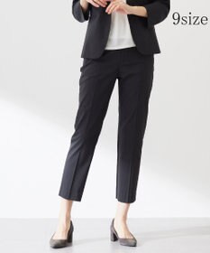 J.PRESS LADIES L 【セットアップ対応・洗える・撥水・防汚】コットンFITTYシャーク テーパード パンツ