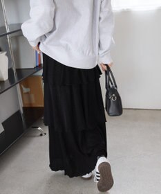 AMERICAN HOLIC ラメカットティアードスカート