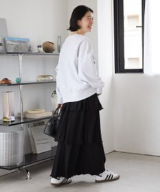 AMERICAN HOLIC ラメカットティアードスカート