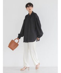 AMERICAN HOLIC ドビーストライプシャツ