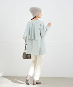 Tiaclasse L バックフレアヨークチュニック