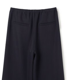 UNFILO L 【ウエストゴム】ドライダブルクロス イージー ワイドパンツ