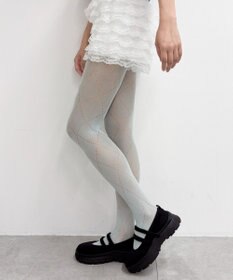 WEGO ダイヤ柄タイツ