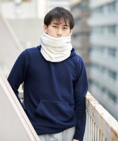 LOOM&SPOOL FOL綿毛布ネックウォーマー