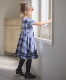 ANY KIDS ジャケット付き チェック ワンピース