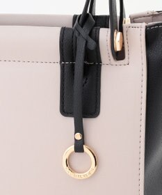 組曲 2WAYハンドルスクエアトート バッグ