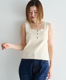 YECCA VECCA [UVカットマシンウォッシャブル]アンサンブルニット