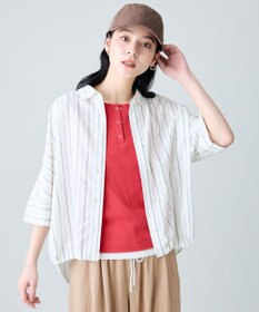 ANY 【新色追加】ヨーロピアンリネンハーフスリーブシャツ