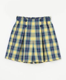 組曲 KIDS 【110-140㎝】チェック ショートパンツ