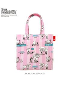 ROOTOTE 8431【スヌーピー】IP.スクエア.ラミネート.ピーナッツ-0L
