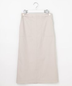 J.PRESS LADIES 【人気素材】セルロースリネンストレッチ ナロー スカート