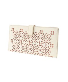 genten フラッターカットワーク マチなし長財布