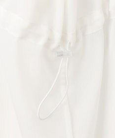 ICB L 【洗える】 PlaXシアーオーガンジー シャツ