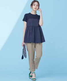 組曲 L 【接触冷感】ビスチェレイヤードTシャツ