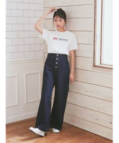 earth music&ecology Ｌｅｅ×ｅ．ｍ．ａ．ｅ　ＬＯＧＯ　Ｈ／Ｓ　ＴＥＥ