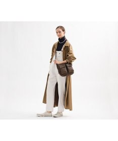 genten ゴートシュリンク ショルダーバッグ小