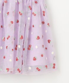 ANY KIDS 【チェリーベリーシリーズ】フルーツ チュール スカート