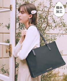 Maison de FLEUR 撥水加工マルチポケットキャリーオンバッグ