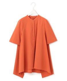 ICB 【接触冷感・UVカット・洗える】ヴィンテージスパンブロード バンドカラーブラウス