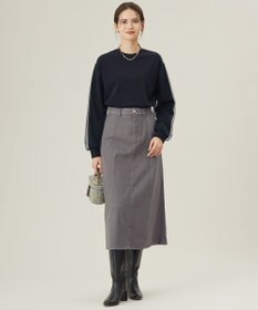 自由区 【洗える】ウスカルデニム スカート