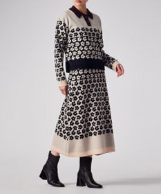 Paul Smith フラワージャカード ニットスカート